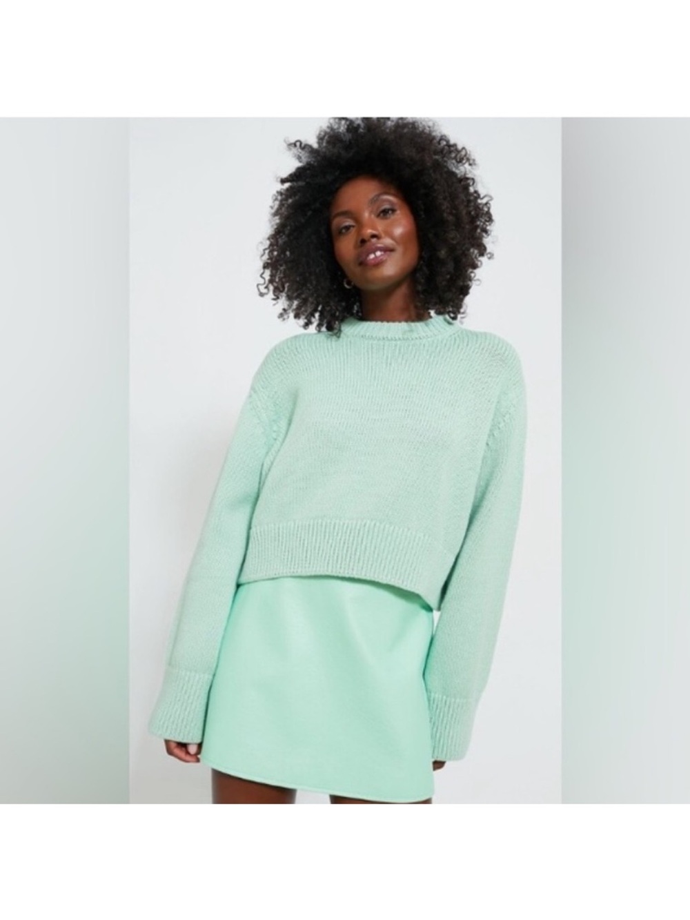 NWT Tuckernuck Aiden Mint Chip Sweater